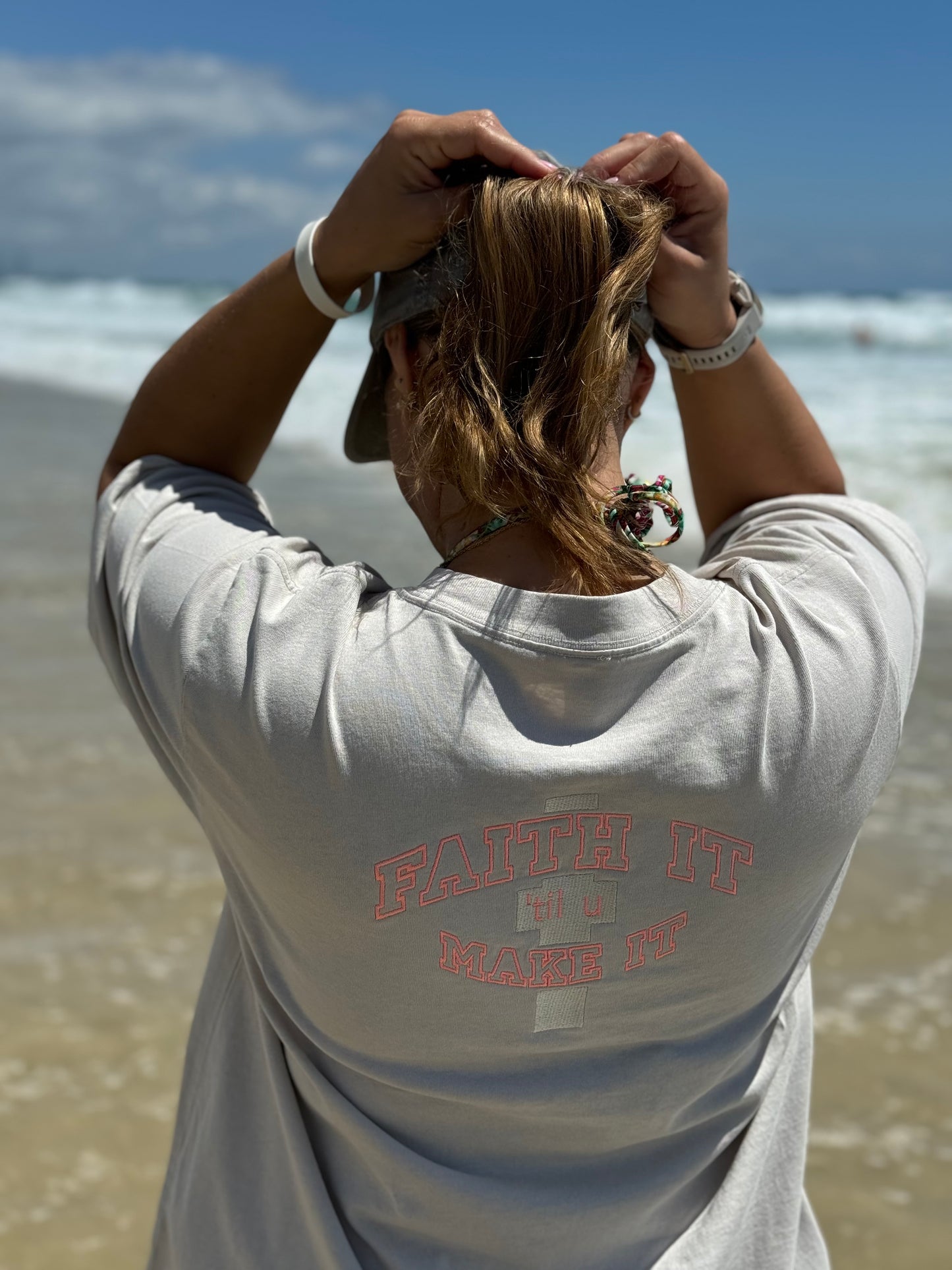 White Faded Tee -  Kingdom Apparel